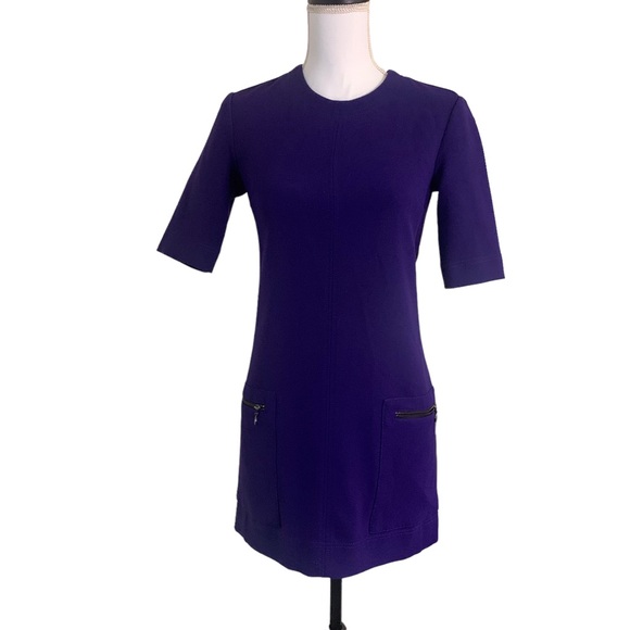 RACHEL RACHEL ROY PURPLE SHEATH DRESS WITH POCKETS - Picture 12 of 12